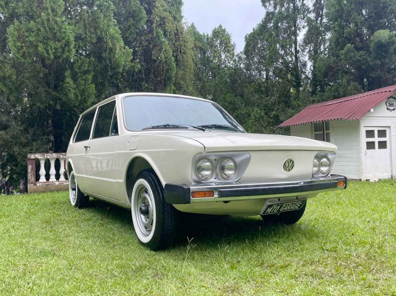 VW Brasília Branca 1979/1980