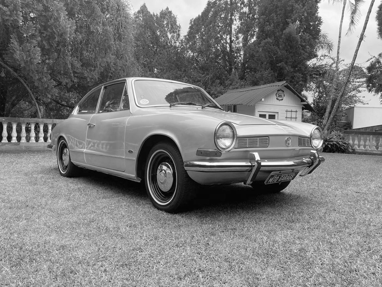 VW Karmann Guia TC Prata  1976