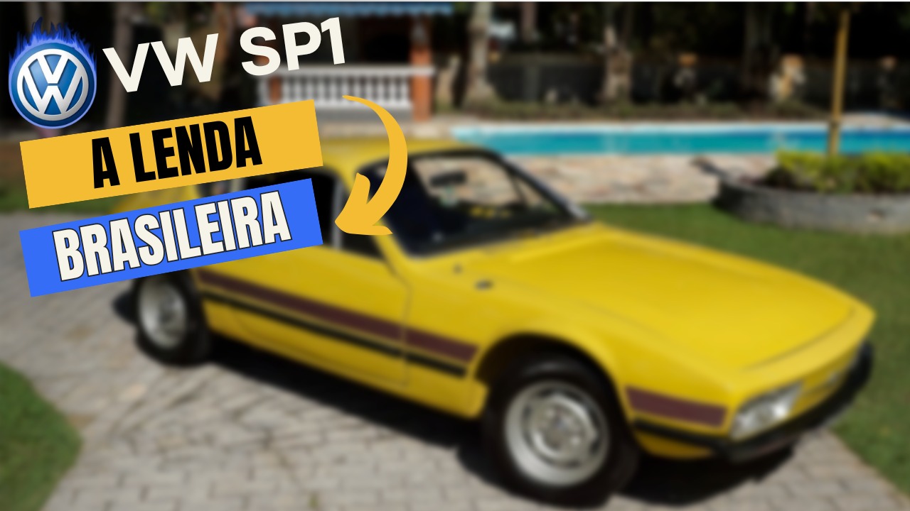 VW SP1: A lenda Brasileira!!!